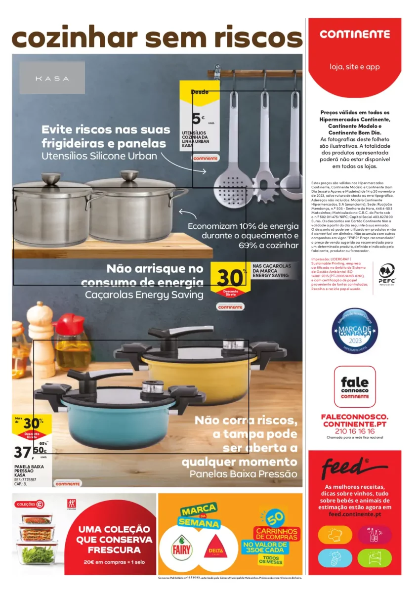 Folheto Continente (14 a 20 novembro)