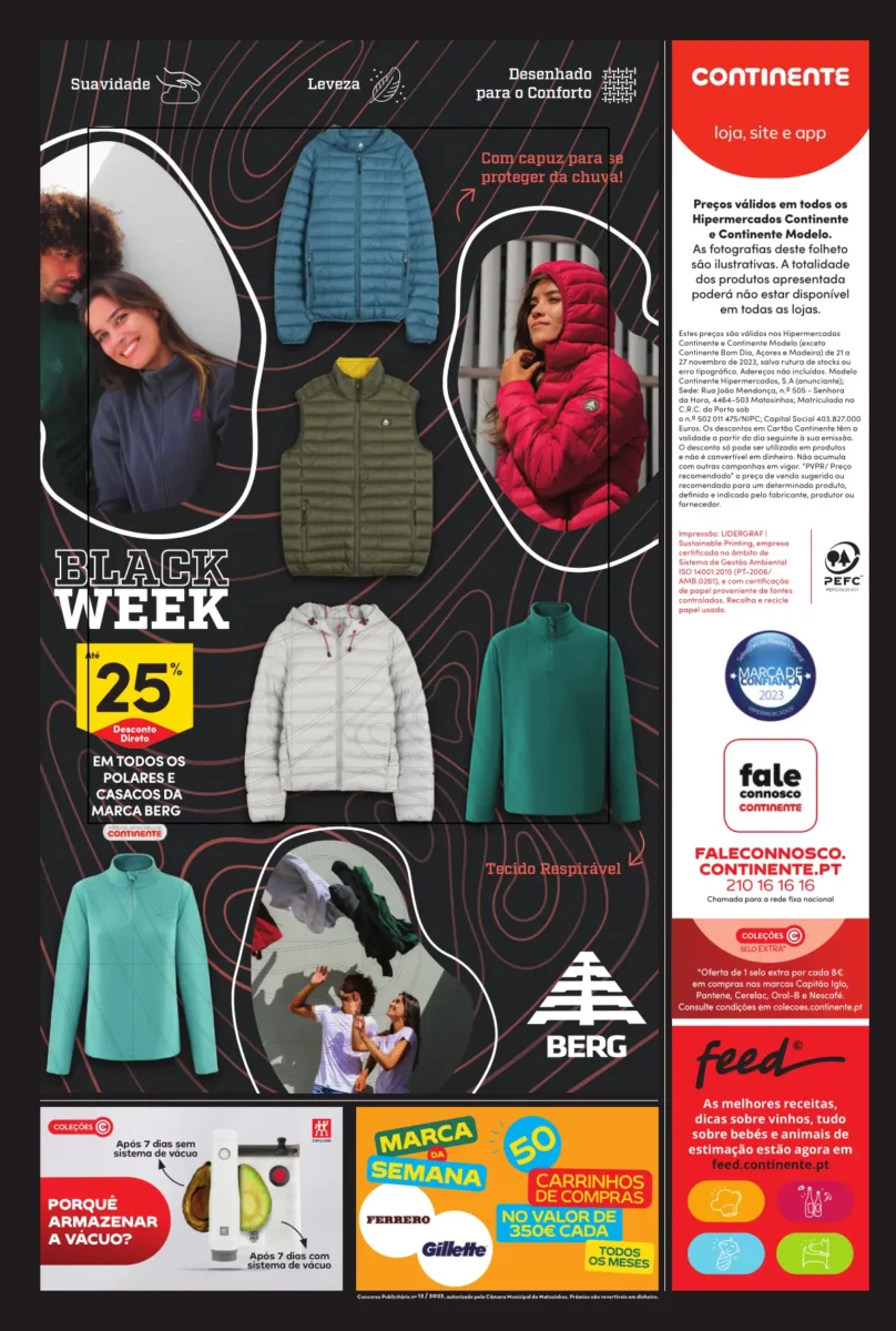 Folheto Continente (21 a 27 novembro)
