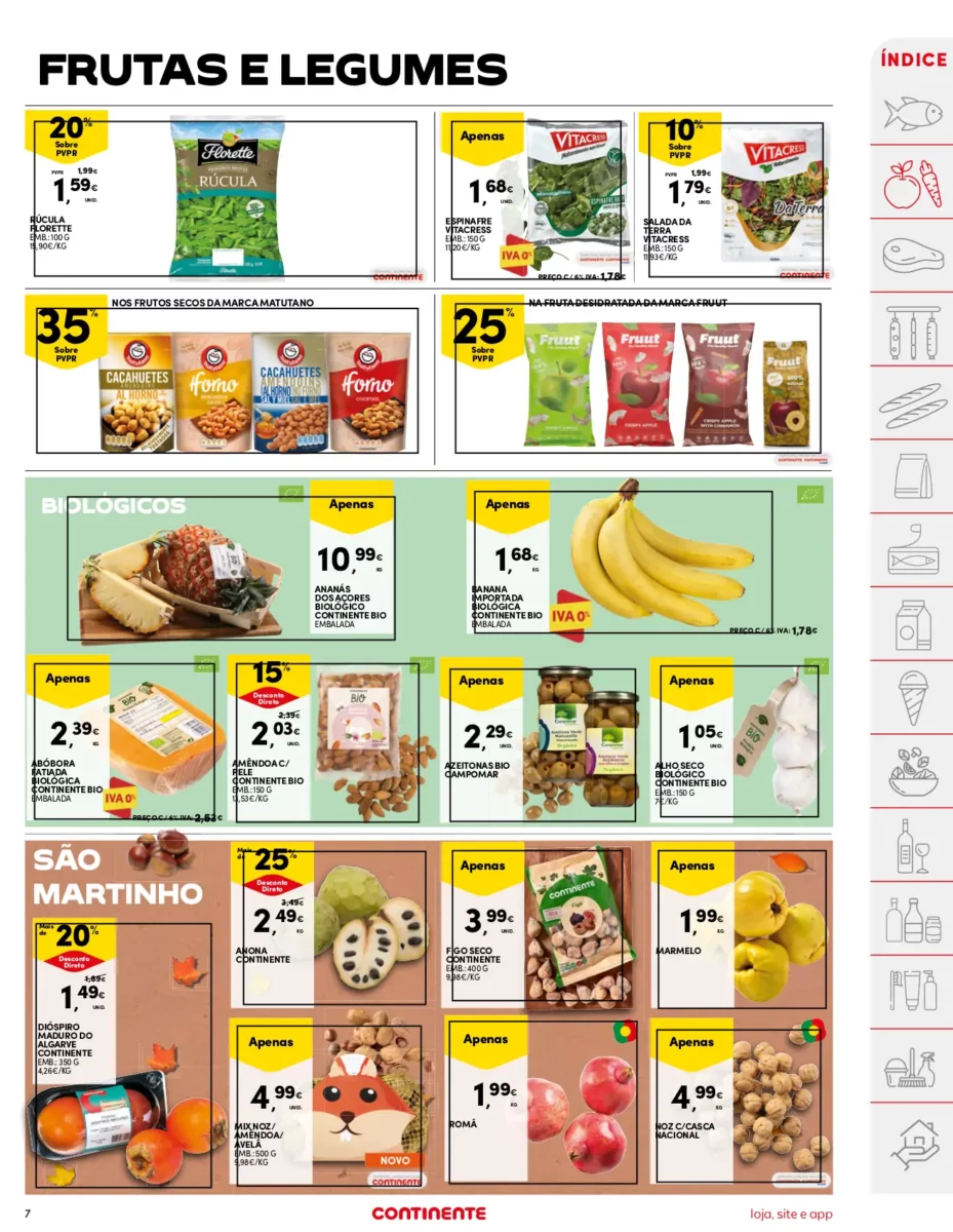 Folheto Continente (7 a 13 novembro)