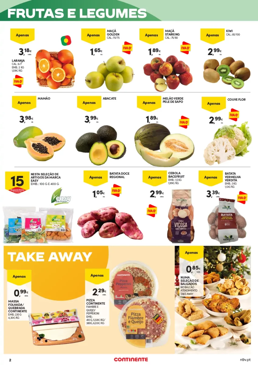 Folheto Continente A&ccedil;ores (23 novembro a 6 dezembro)