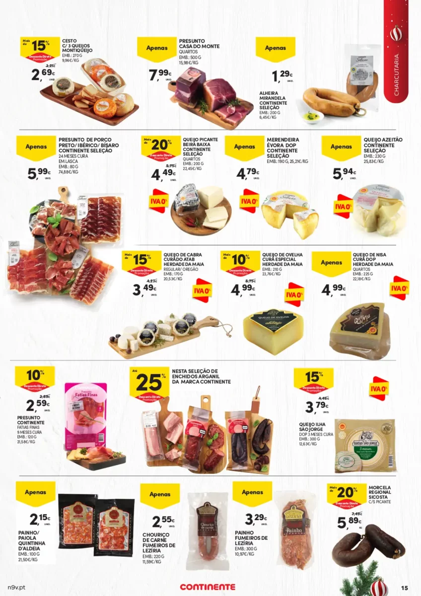 Folheto Continente A&ccedil;ores (23 novembro a 6 dezembro)