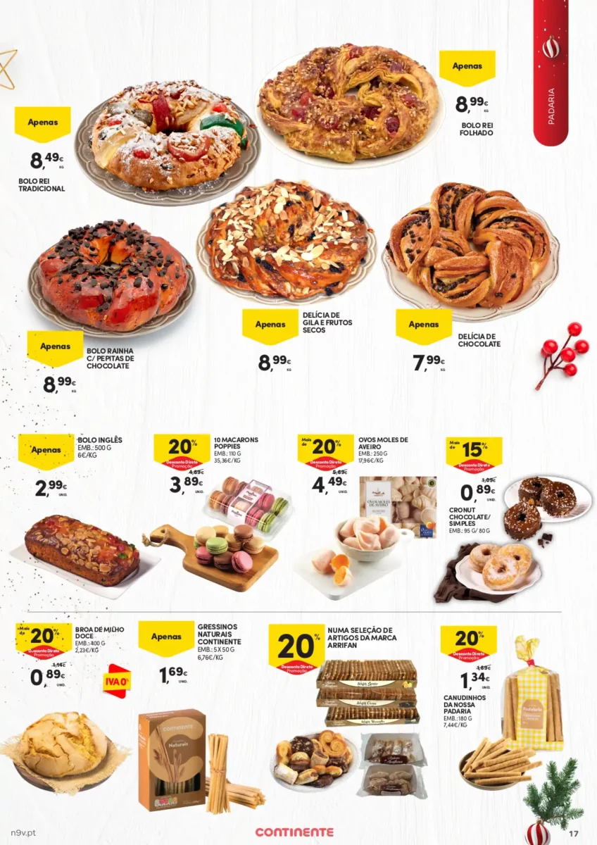 Folheto Continente A&ccedil;ores (23 novembro a 6 dezembro)