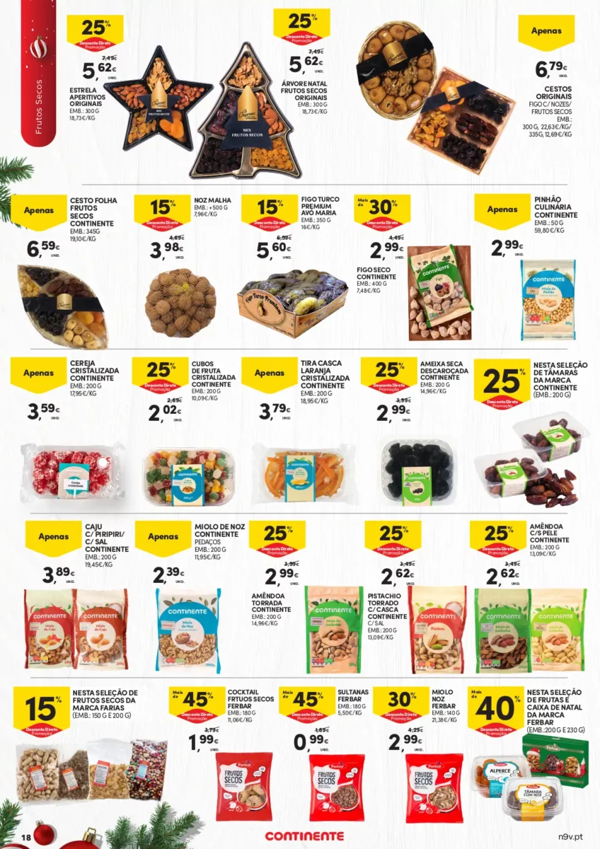 Folheto Continente A&ccedil;ores (23 novembro a 6 dezembro)