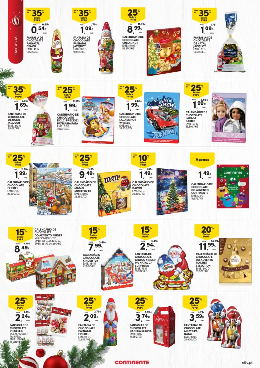 Folheto Continente A&ccedil;ores (23 novembro a 6 dezembro)