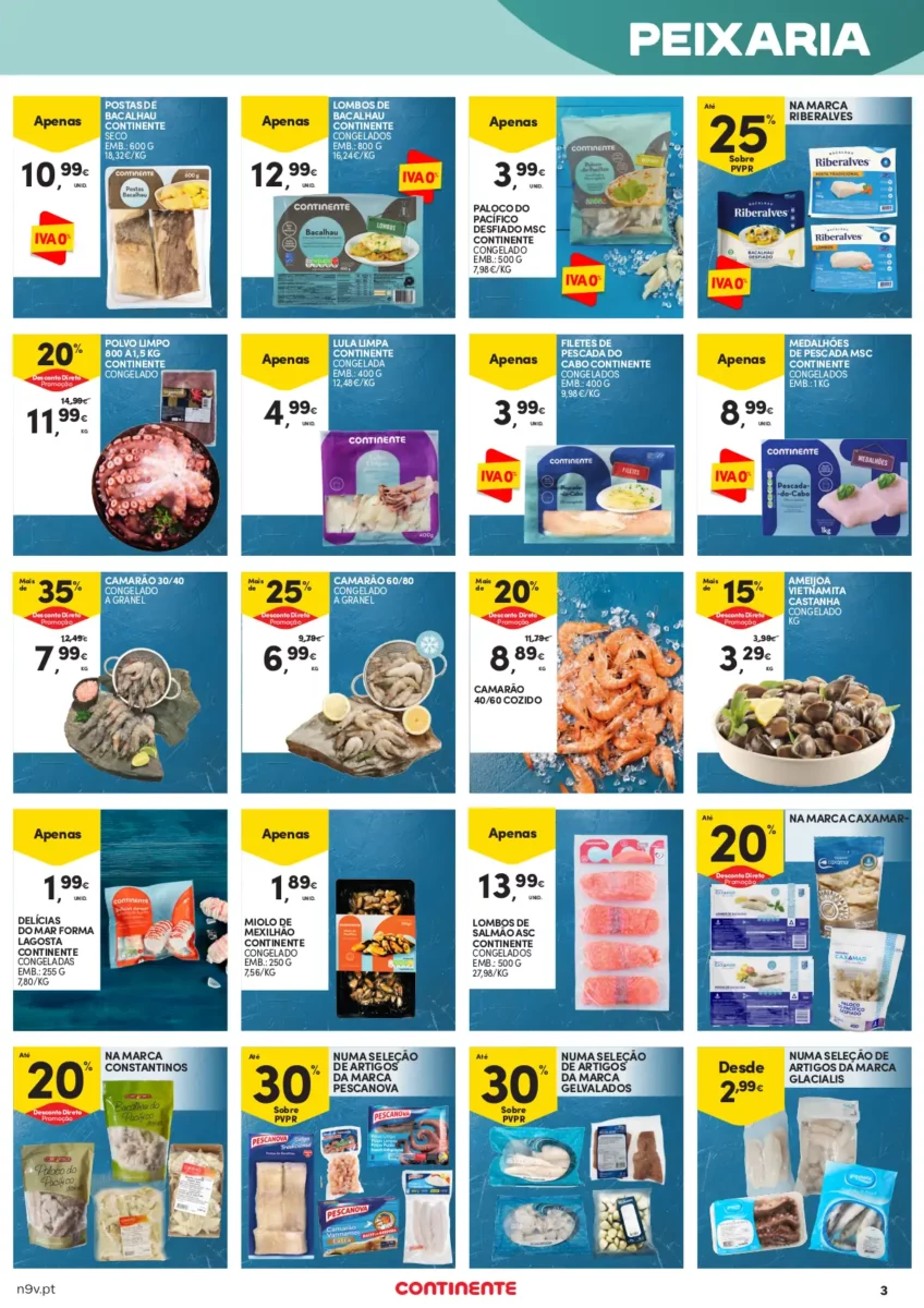 Folheto Continente A&ccedil;ores (23 novembro a 6 dezembro)