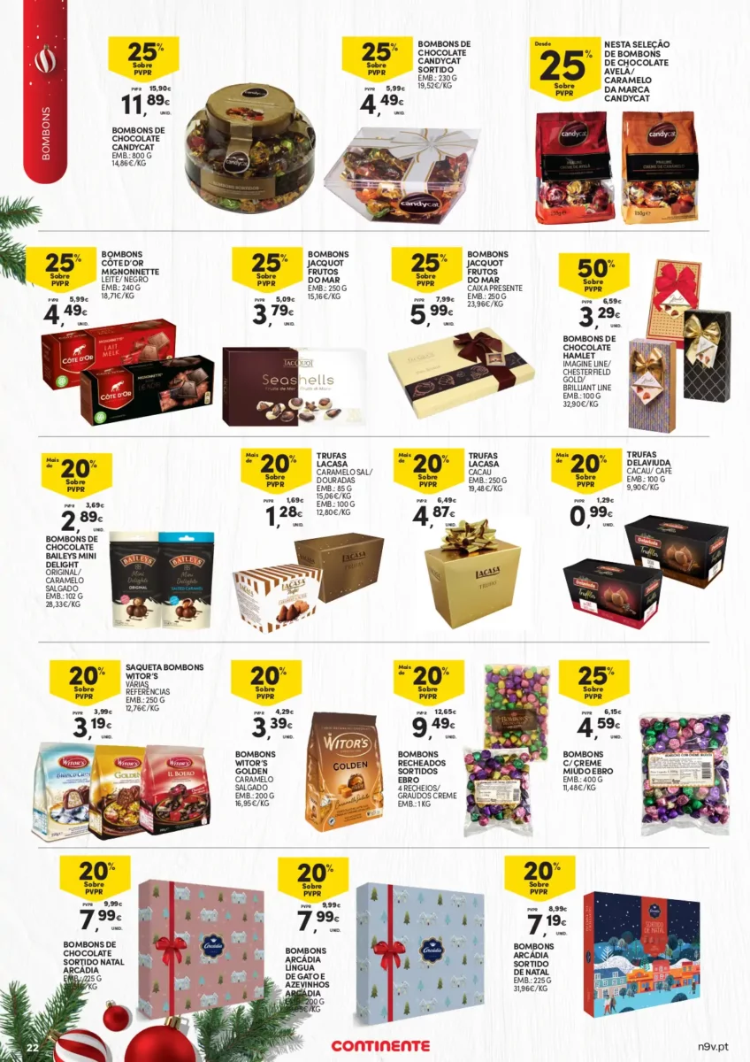 Folheto Continente A&ccedil;ores (23 novembro a 6 dezembro)