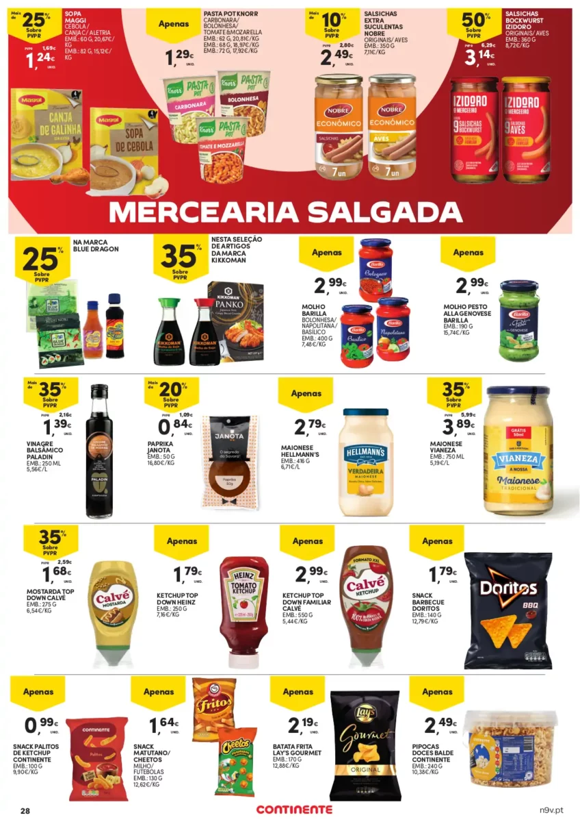 Folheto Continente A&ccedil;ores (23 novembro a 6 dezembro)