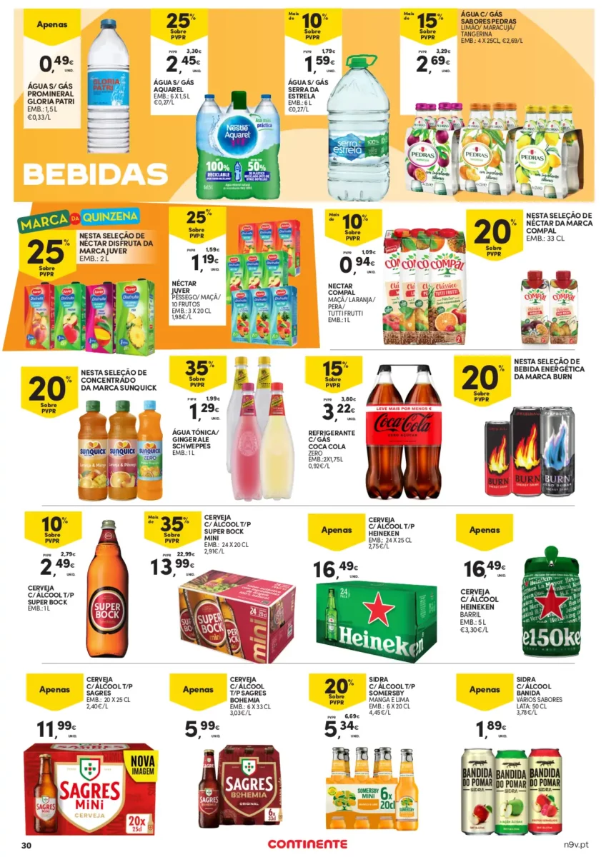 Folheto Continente A&ccedil;ores (23 novembro a 6 dezembro)