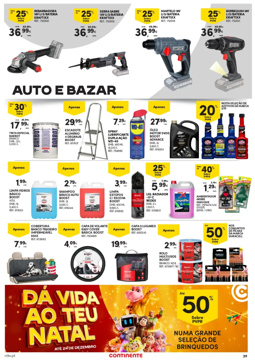 Folheto Continente A&ccedil;ores (23 novembro a 6 dezembro)