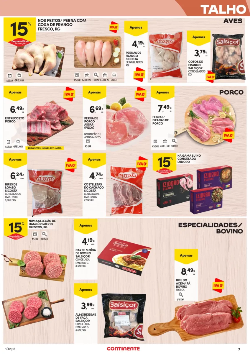 Folheto Continente A&ccedil;ores (23 novembro a 6 dezembro)