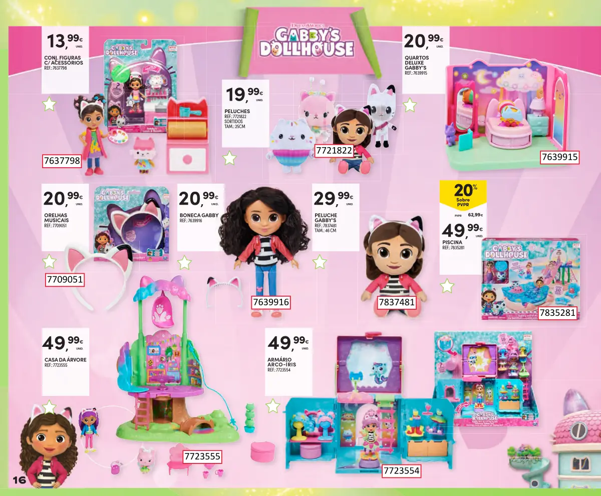 Folheto Continente Brinquedos de Natal