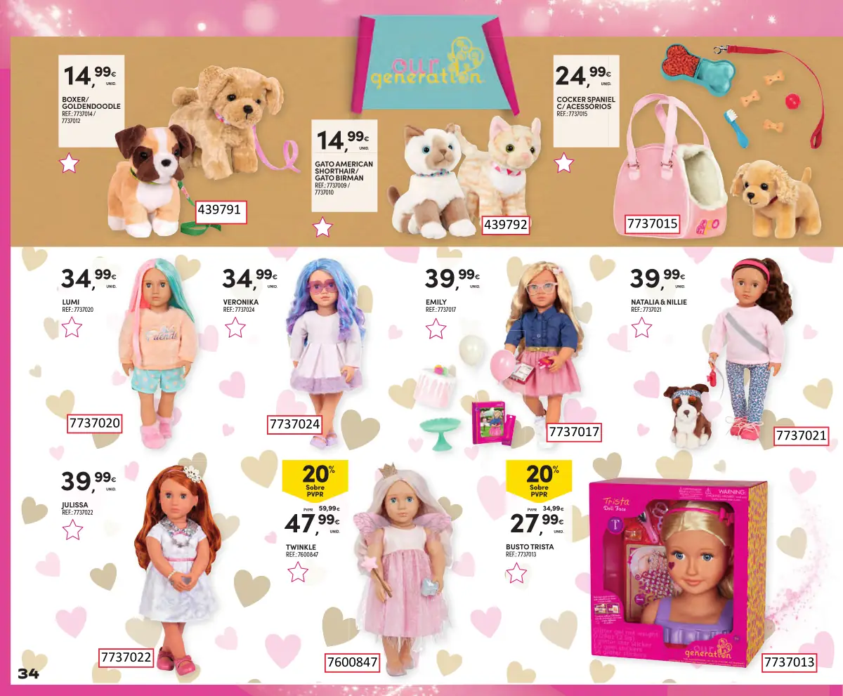 Folheto Continente Brinquedos de Natal