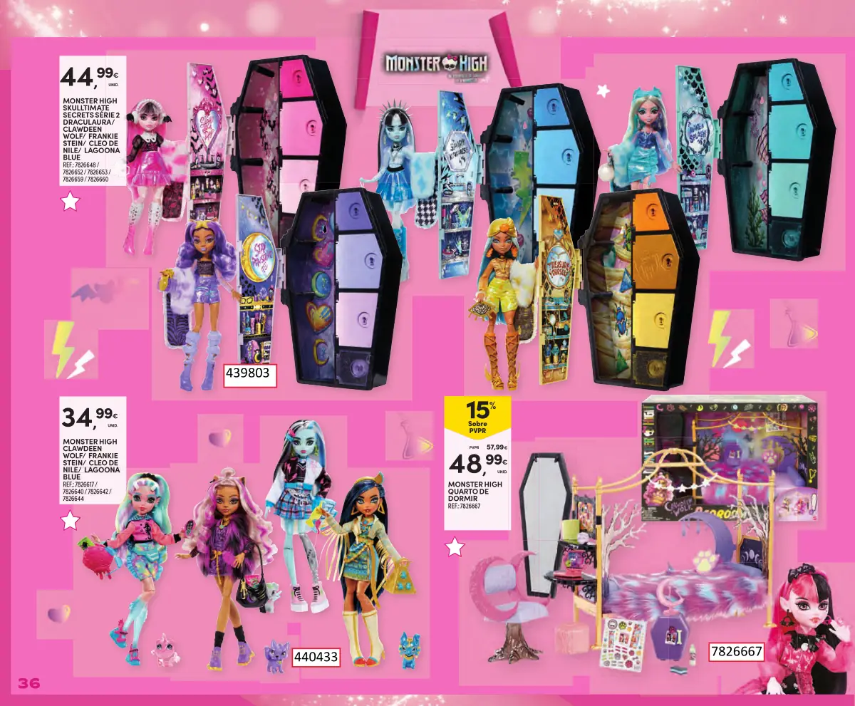 Folheto Continente Brinquedos de Natal