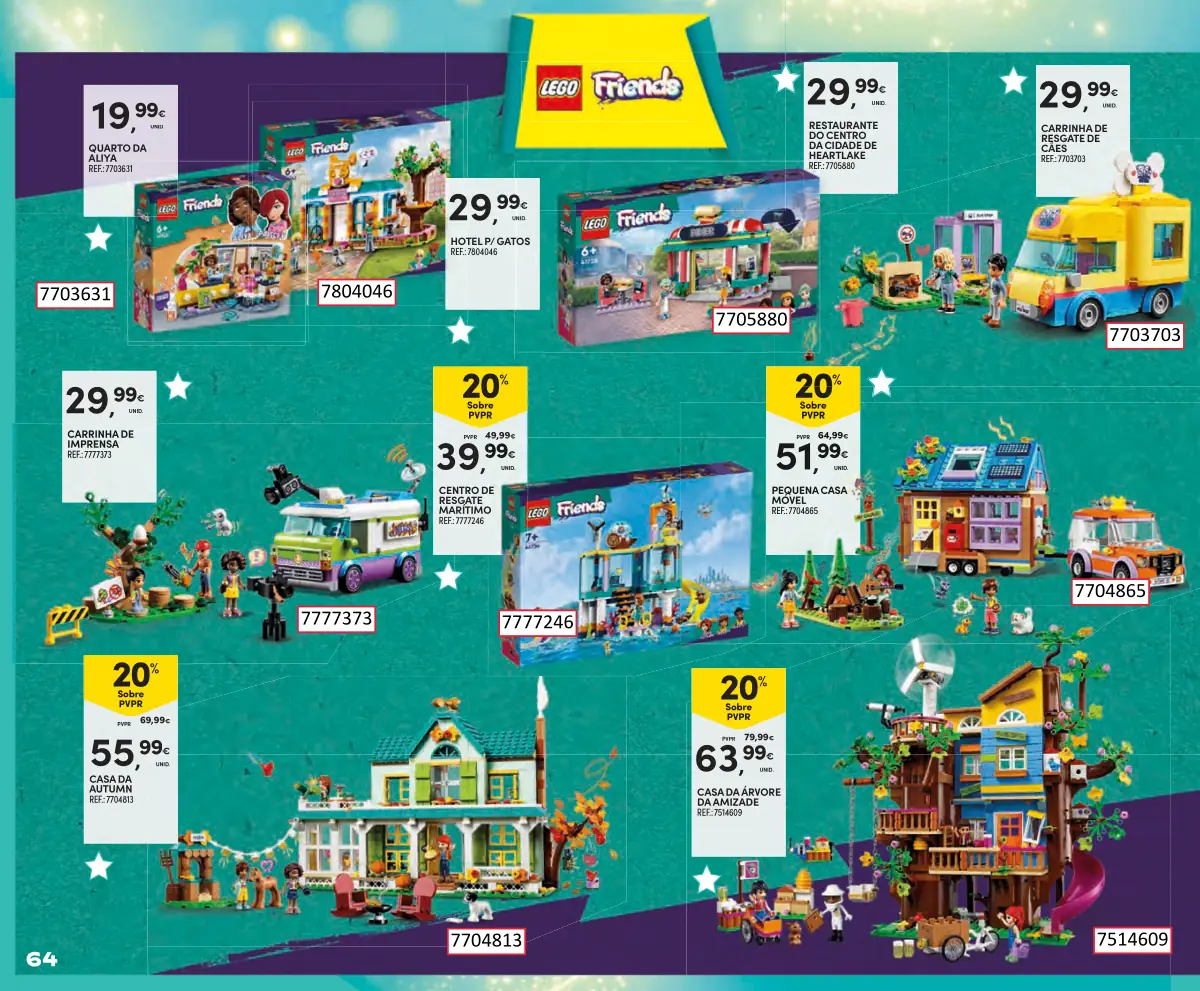 Folheto Continente Brinquedos de Natal