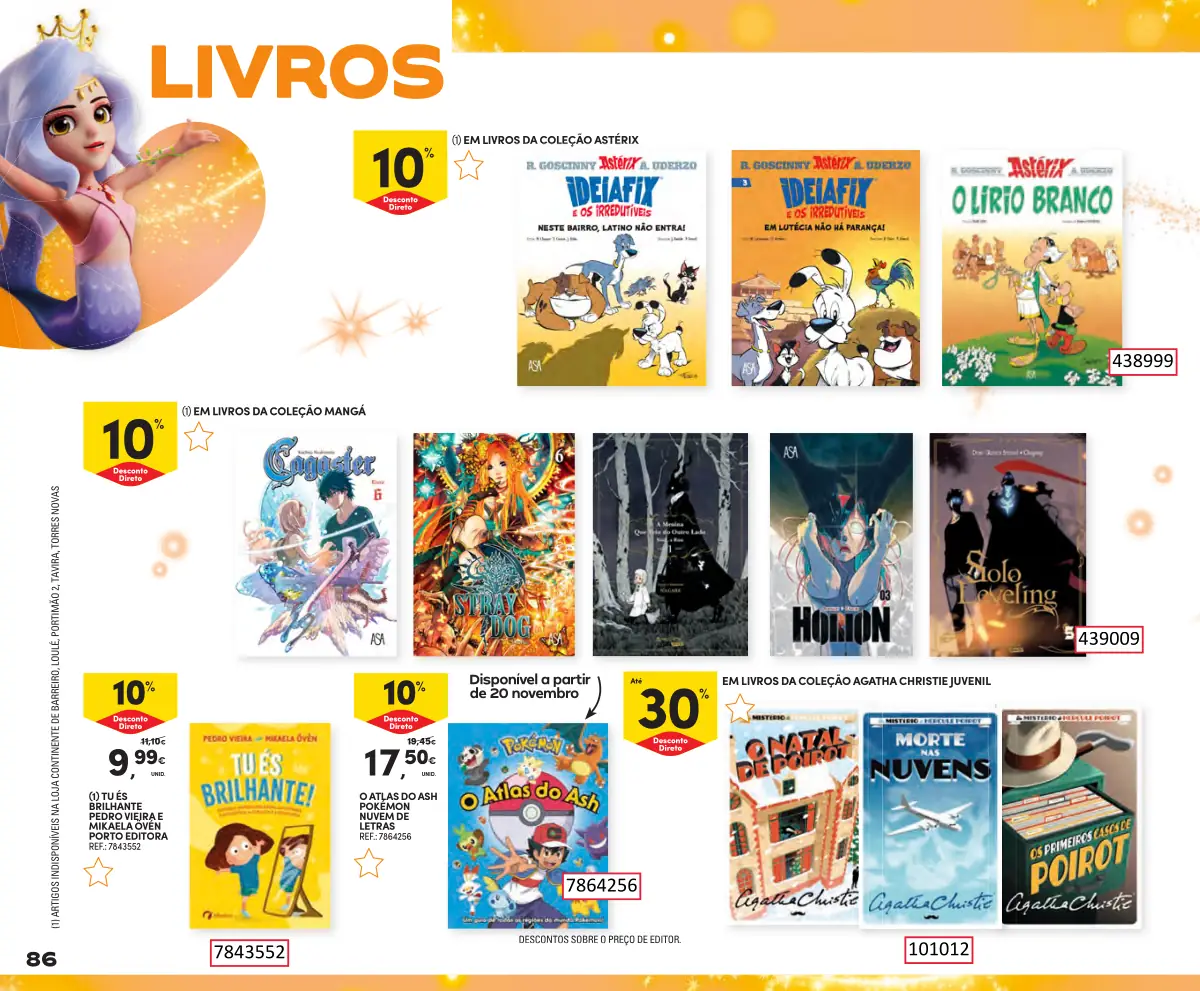 Folheto Continente Brinquedos de Natal