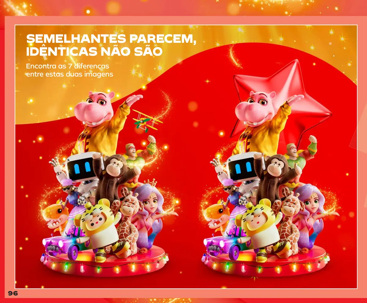 Folheto Continente Brinquedos de Natal