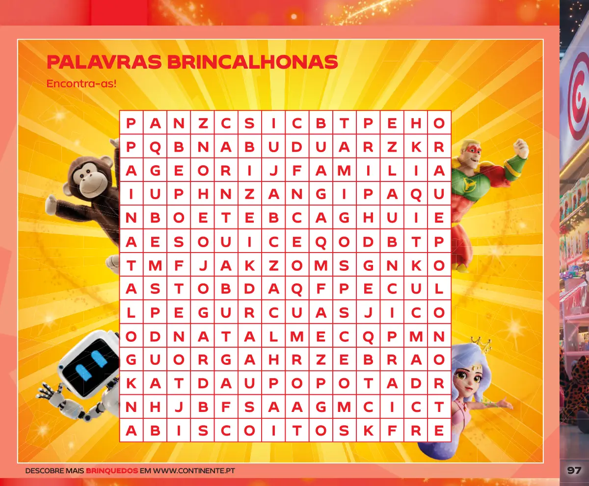 Folheto Continente Brinquedos de Natal