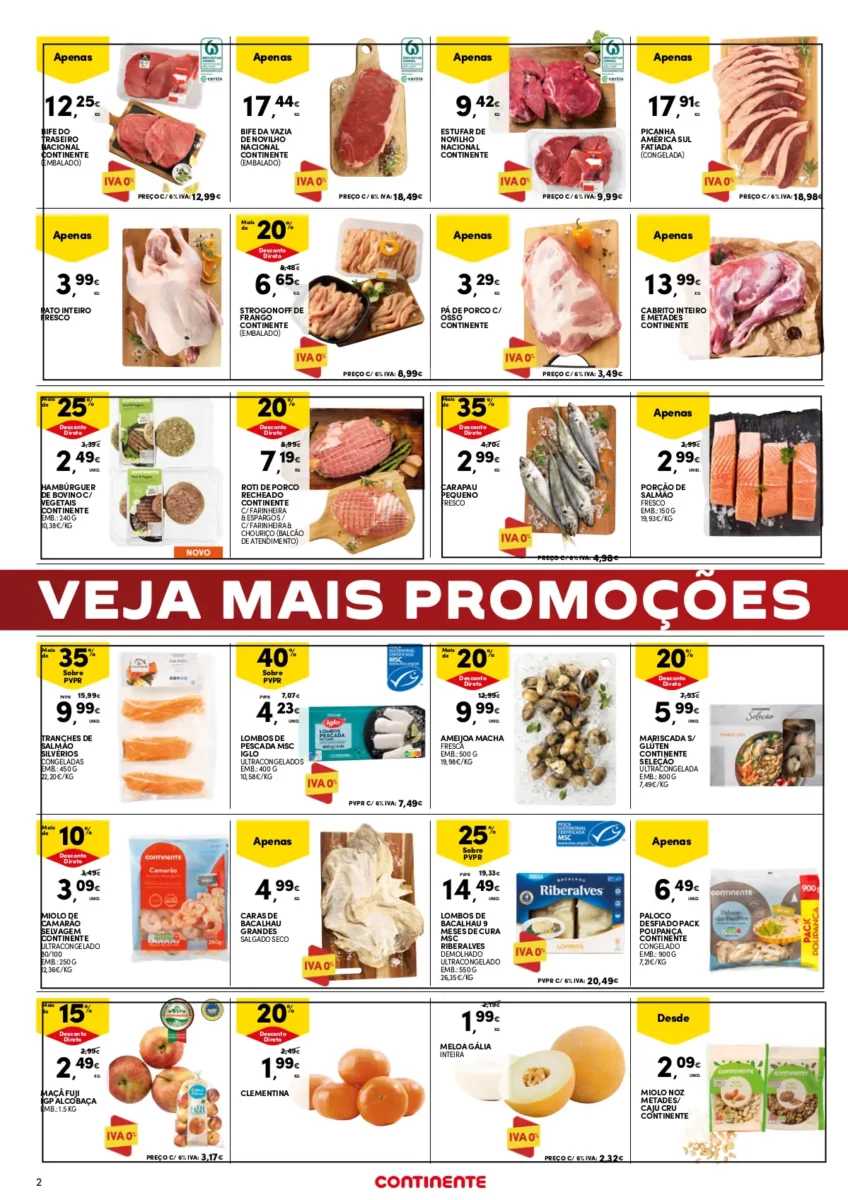 Folheto Continente fim-de-semana (24 a 27 novembro)