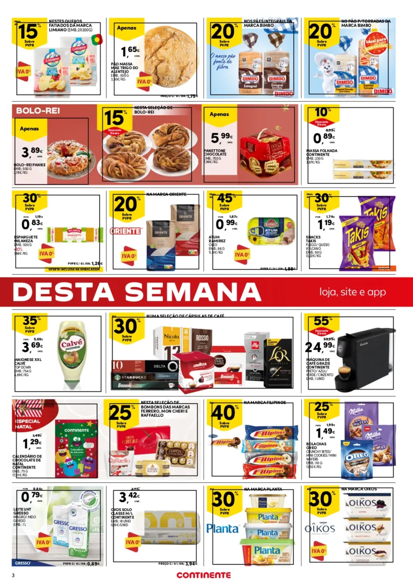 Folheto Continente fim-de-semana (10 a 13 novembro)