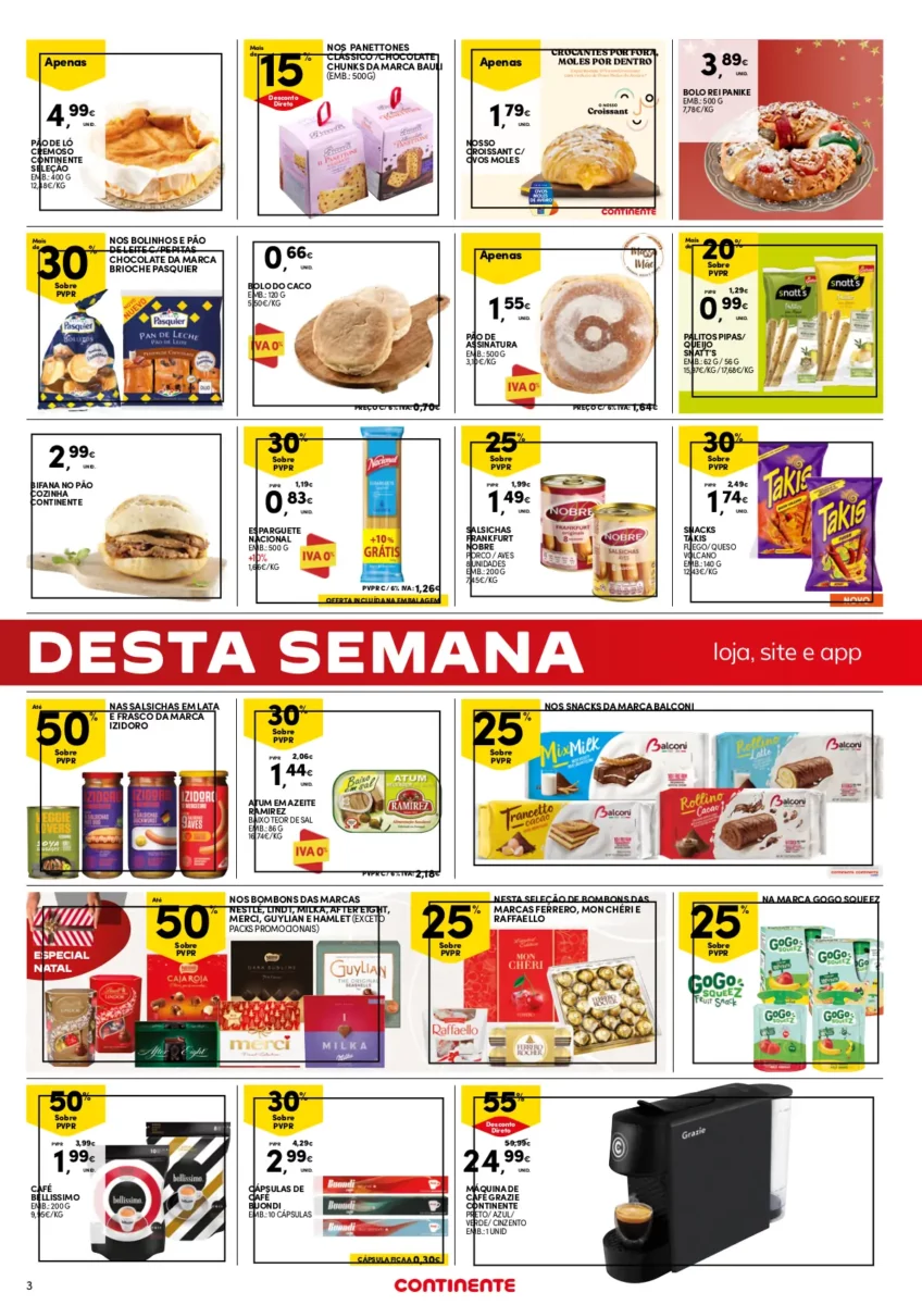 Folheto Continente fim-de-semana (17 a 20 novembro)