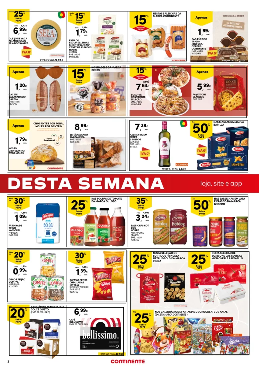 Folheto Continente fim-de-semana (24 a 27 novembro)