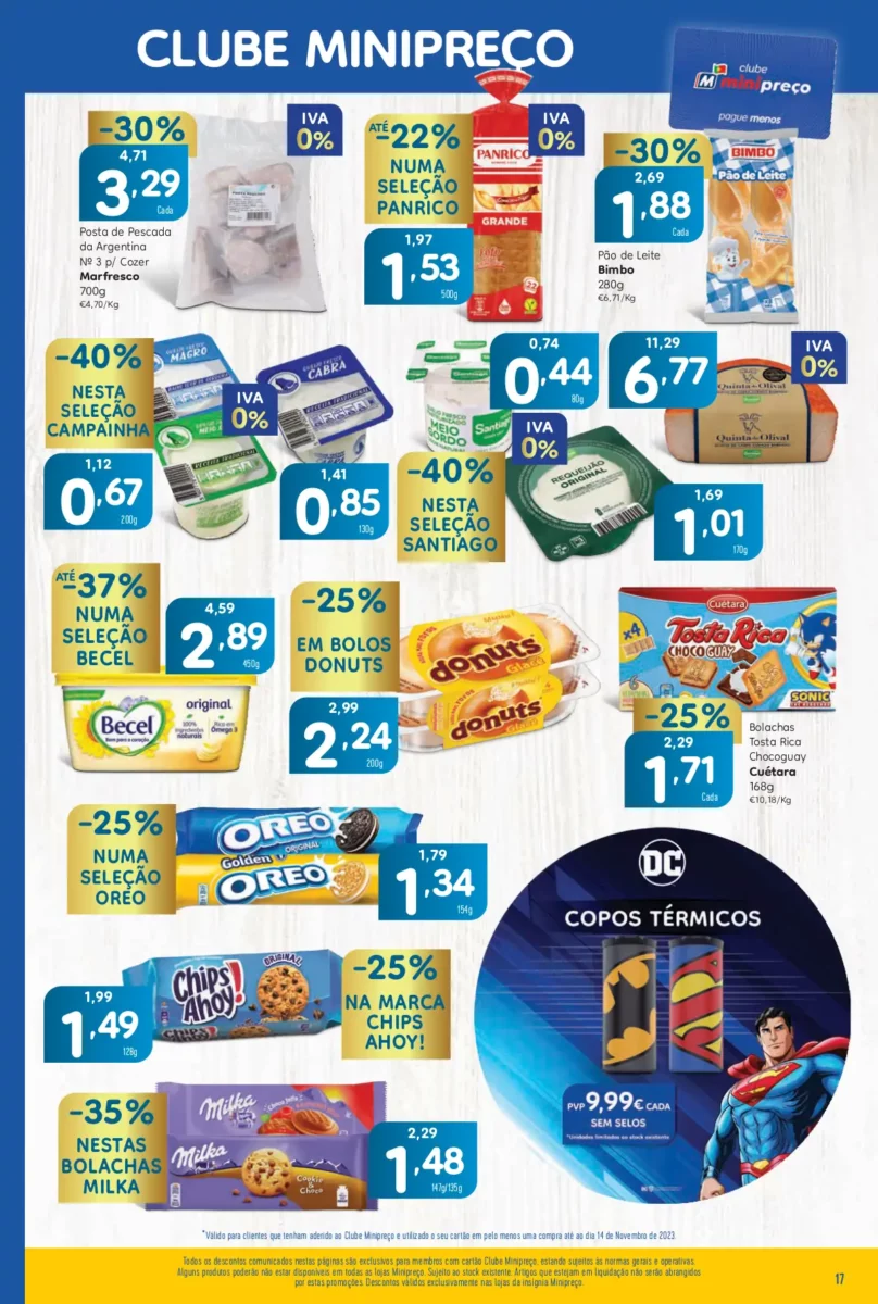 Folheto Minipre&ccedil;o desta semana (16 a 22 novembro)