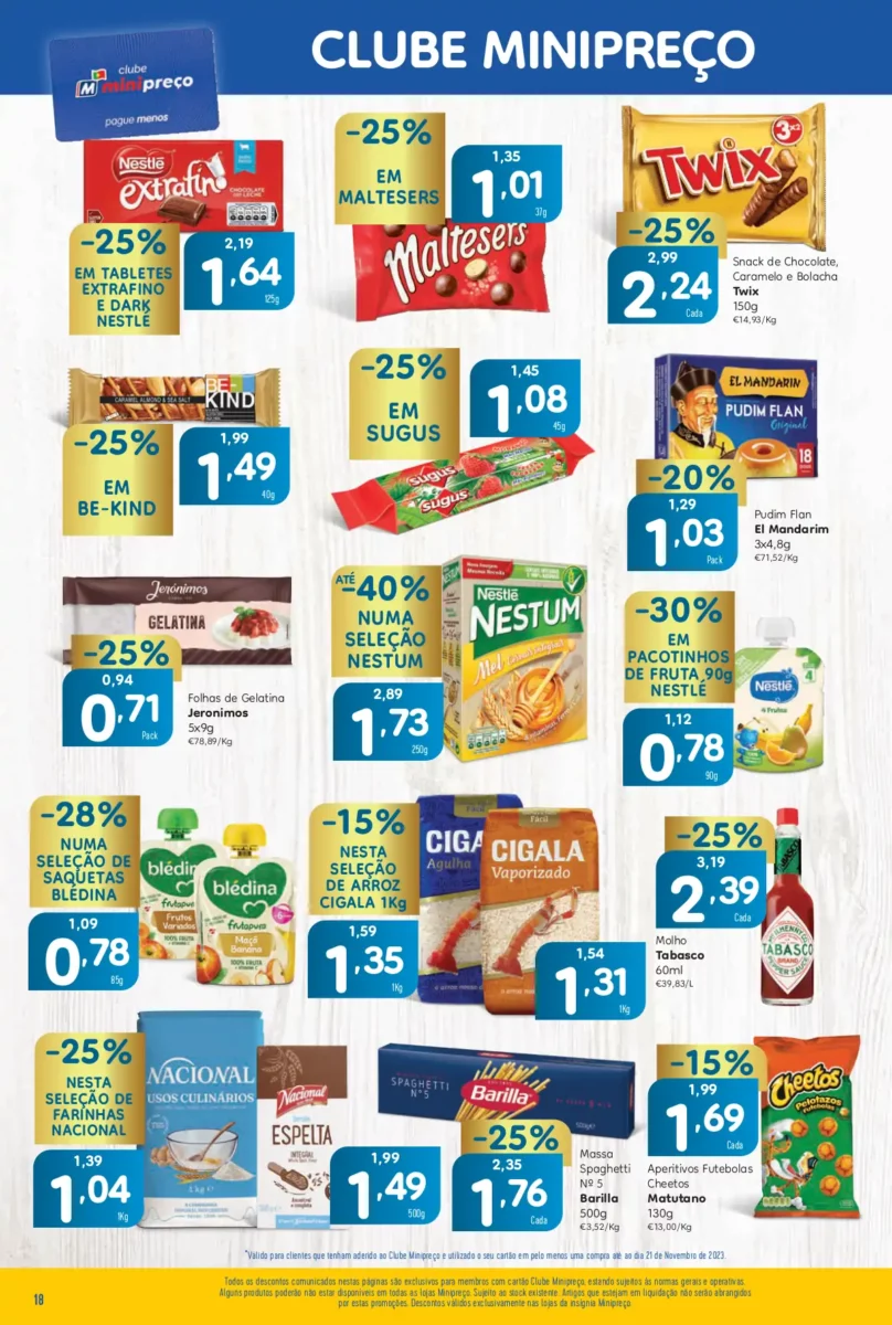 Folheto Minipre&ccedil;o (23 a 29 novembro)