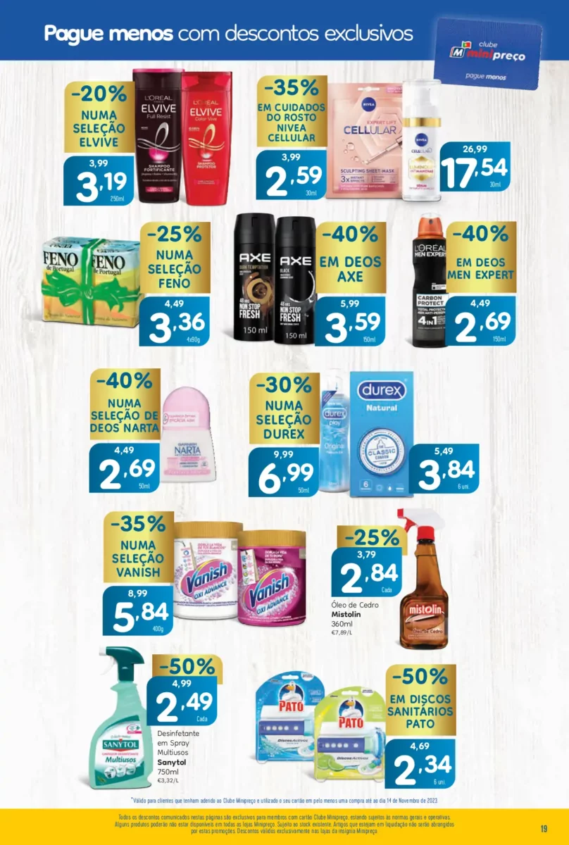 Folheto Minipre&ccedil;o desta semana (16 a 22 novembro)