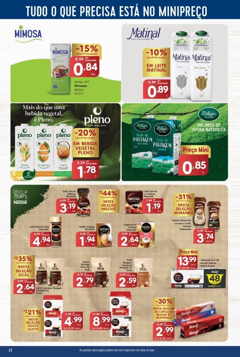 Folheto Minipre&ccedil;o (23 a 29 novembro)