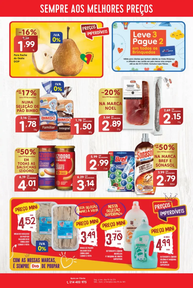 Folheto Minipre&ccedil;o desta semana (16 a 22 novembro)