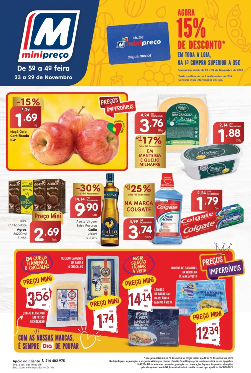 Folheto Minipre&ccedil;o (23 a 29 novembro)