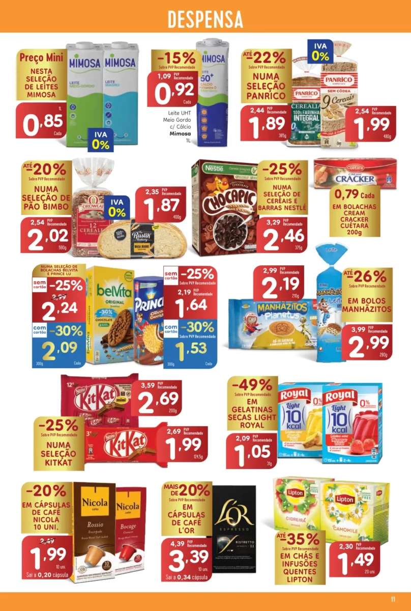 Folheto Minipre&ccedil;o (2 a 8 novembro)