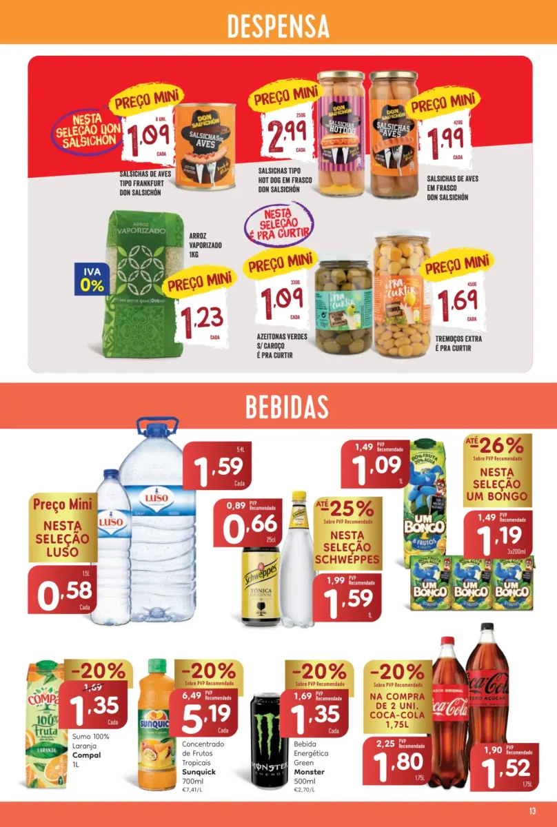 Folheto Minipre&ccedil;o (2 a 8 novembro)