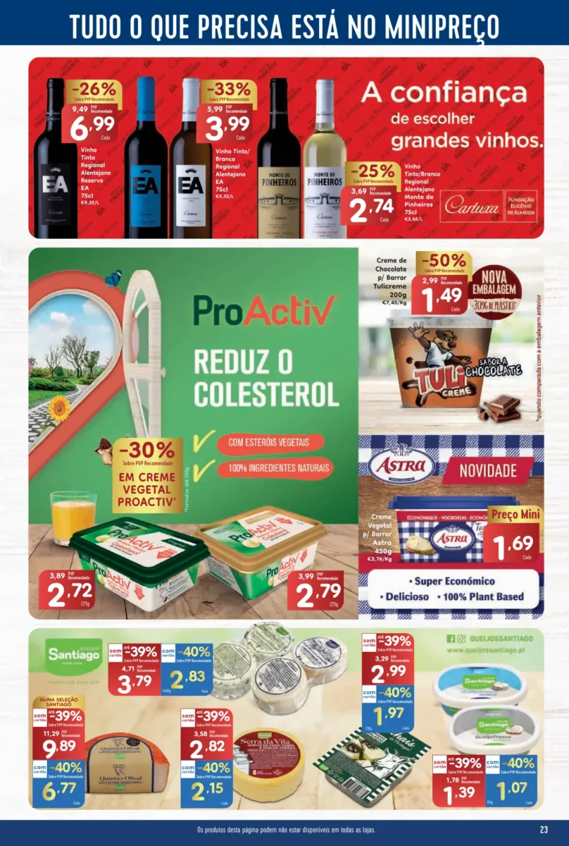 Folheto Minipre&ccedil;o (2 a 8 novembro)