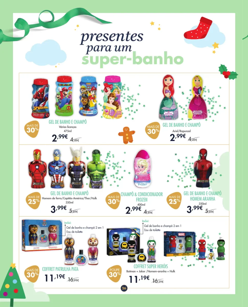 Folheto Pingo Doce lojas Bem-Estar &ndash; especial Natal 2023