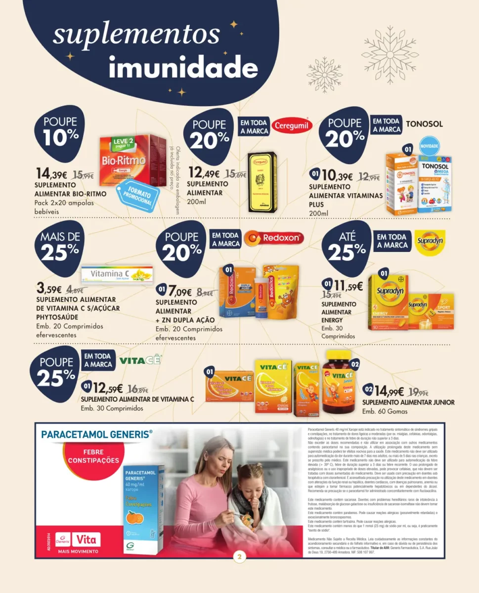 Folheto Pingo Doce lojas Bem-Estar &ndash; especial Natal 2023