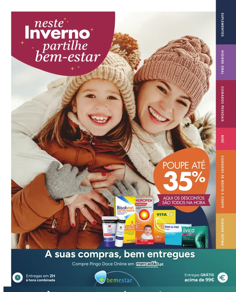 Folheto Pingo Doce lojas Bem-Estar &ndash; especial Natal 2023