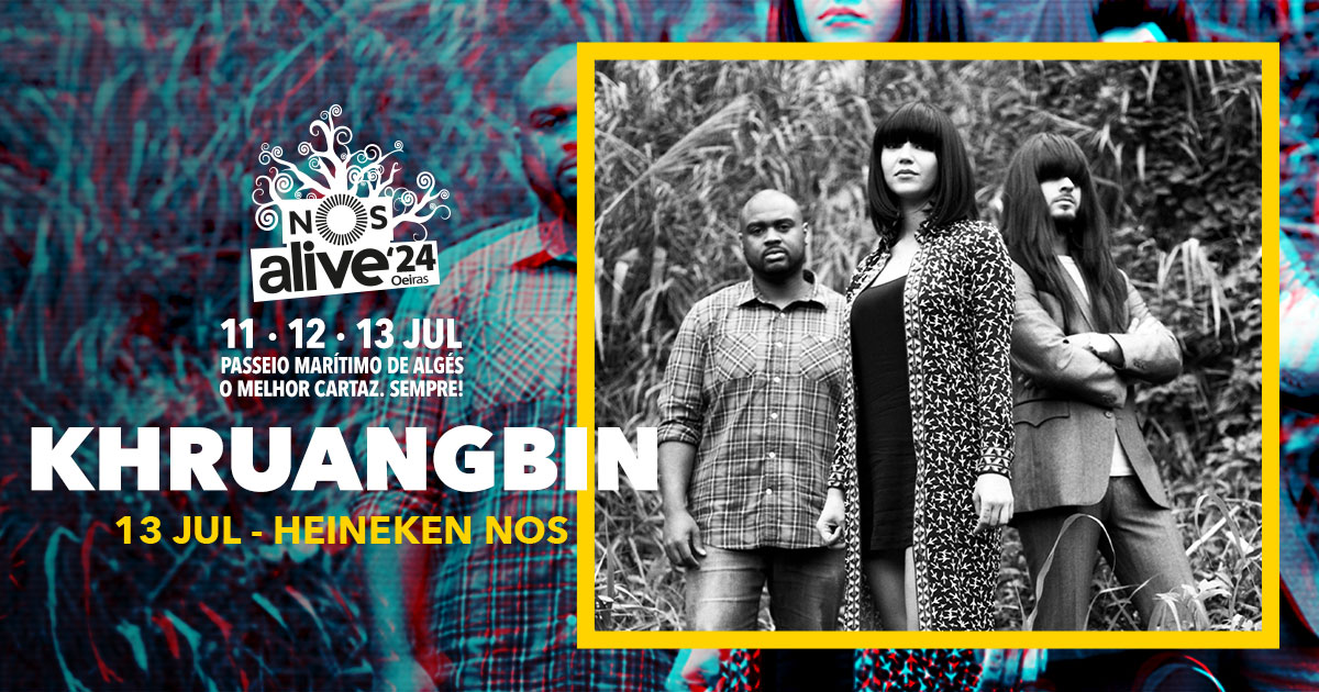 Khruangbin com concerto marcado para o NOS Alive’ 24
