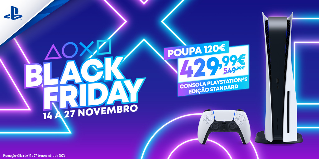 PlayStation Brasil on X: As ofertas da Black Friday PlayStation já estão  disponíveis! Aproveite descontos para: ➕ PlayStation Plus ➕ PlayStation  Store ➕ Controles sem fio DualSense para PS5  e muito