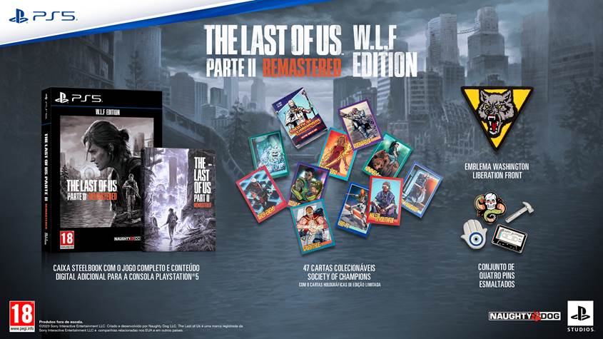 The Last of Us Parte II Remastered chega &agrave; PlayStation 5 a 19 de Janeiro