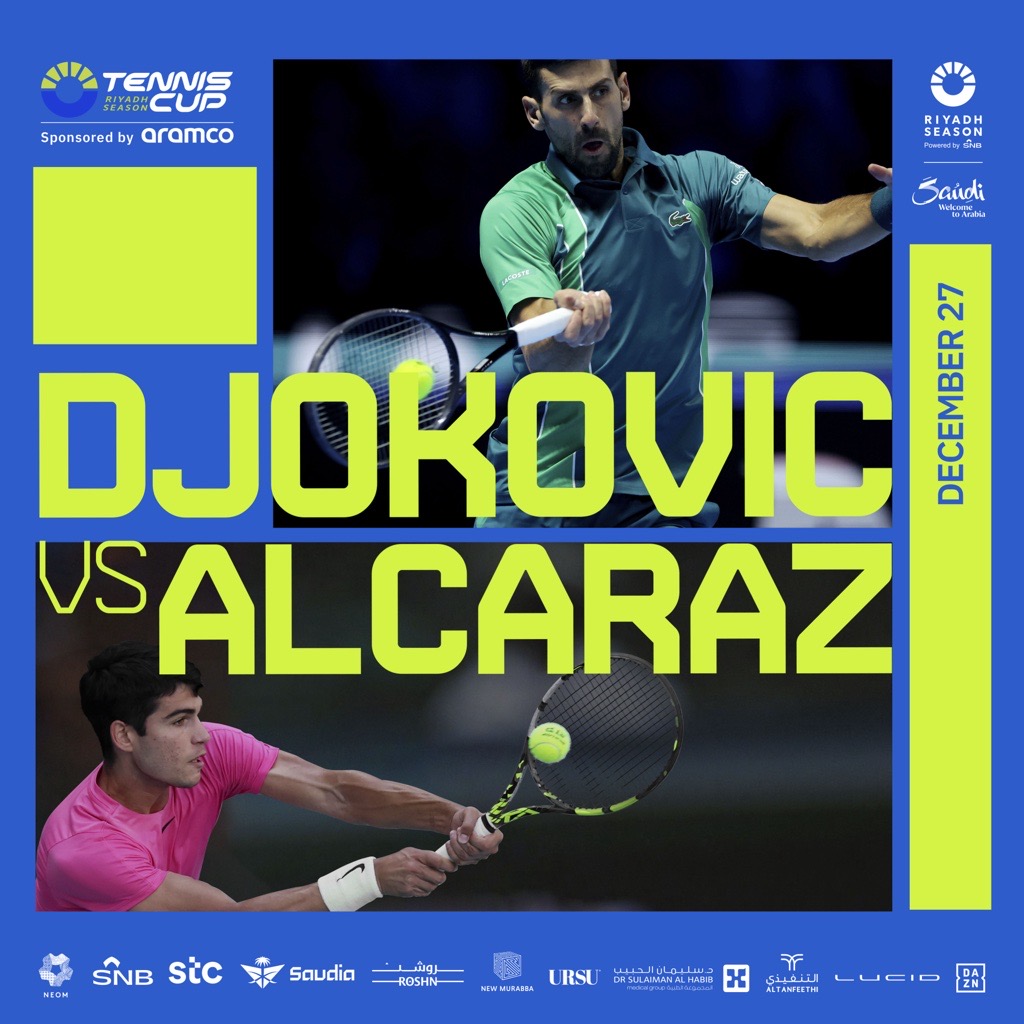 Djokovic vs Alcaraz com transmiss&atilde;o em directo e exclusivo hoje &agrave;s 16:15 na DAZN (ELEVEN 1)