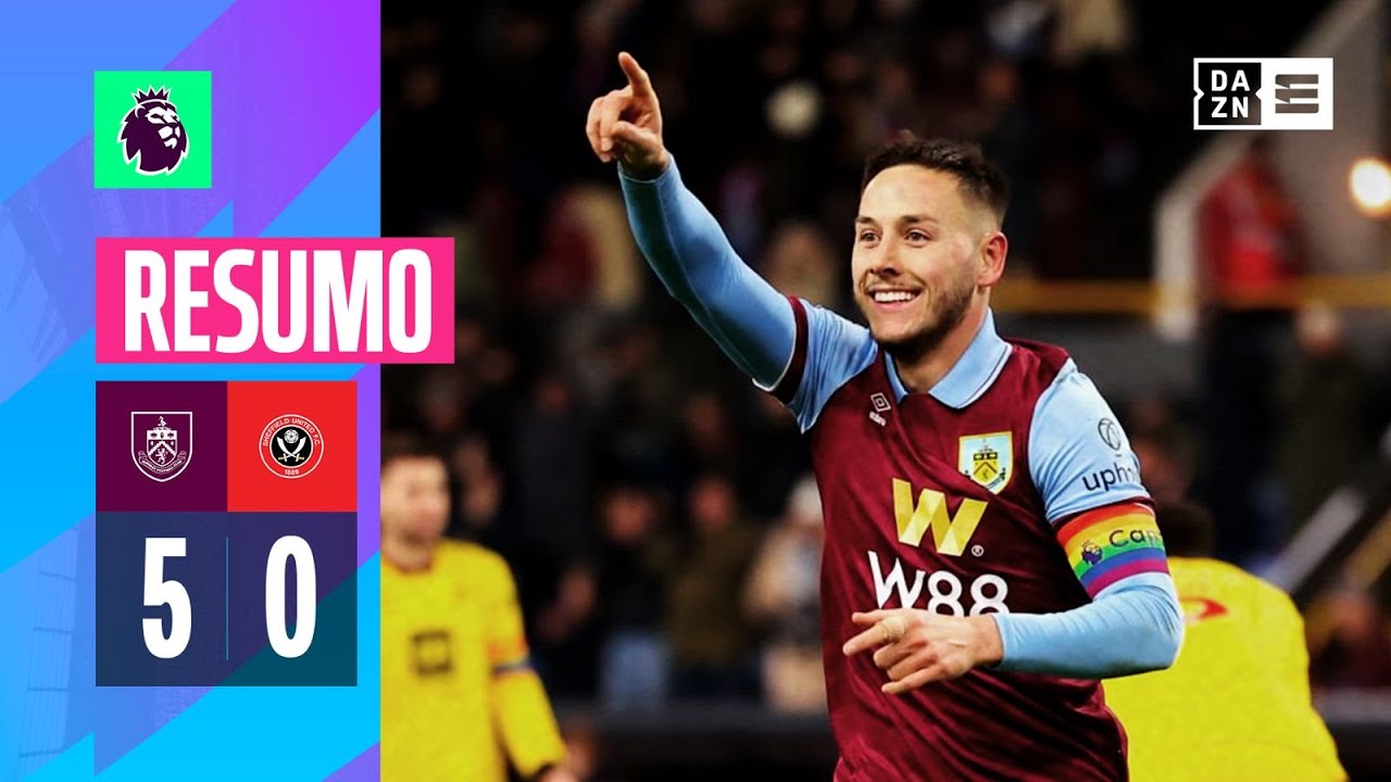 Resumo | Burnley 5-0 Sheffield | Premier League 23/24