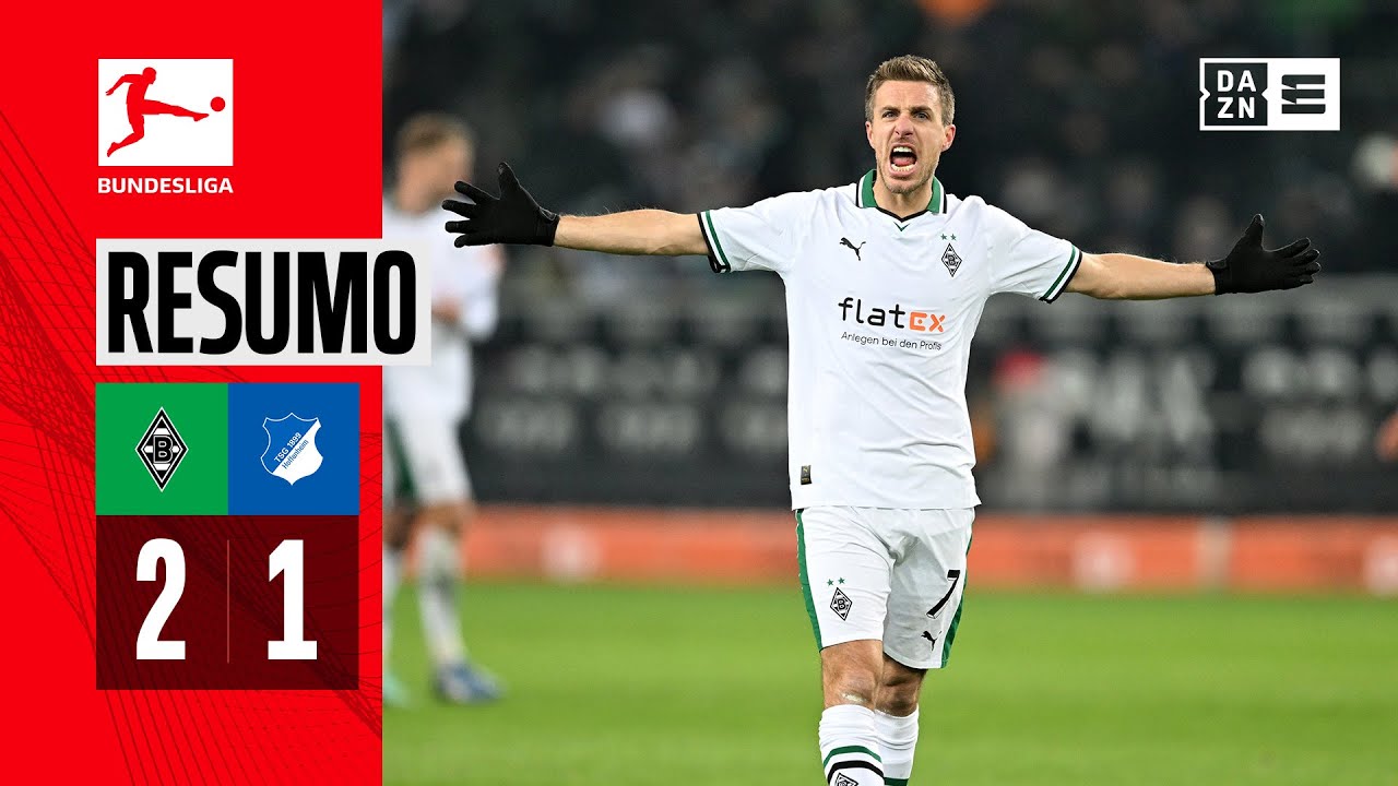 Resumo | Borussia Mönchengladbach 2-1 Hoffenheim | Bundesliga 23/24