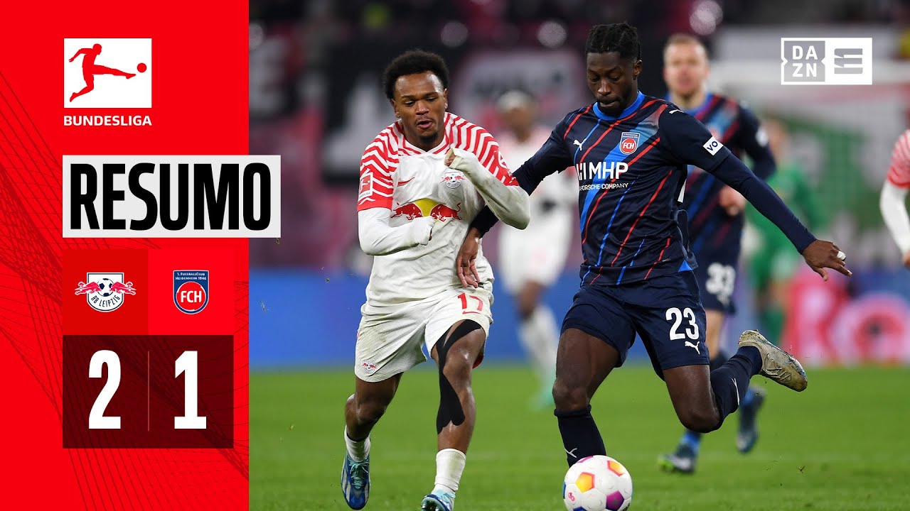 Resumo | Leipzig 2-1 Heidenheim | Bundesliga 23/24