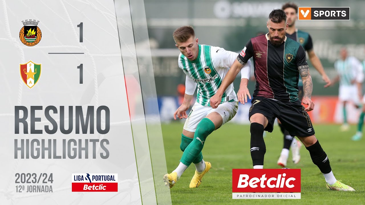 Resumo: Rio Ave 1-1 Estrela Amadora (Liga 23/24 #12)