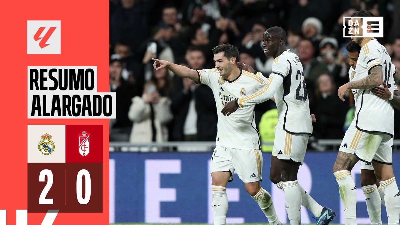 Resumo alargado | Real Madrid 2-0 Granada | LaLiga 23/24