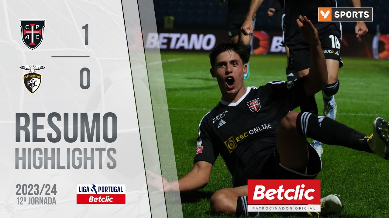 Resumo: Casa Pia 1-0 Portimonense (Liga 23/24 #12)