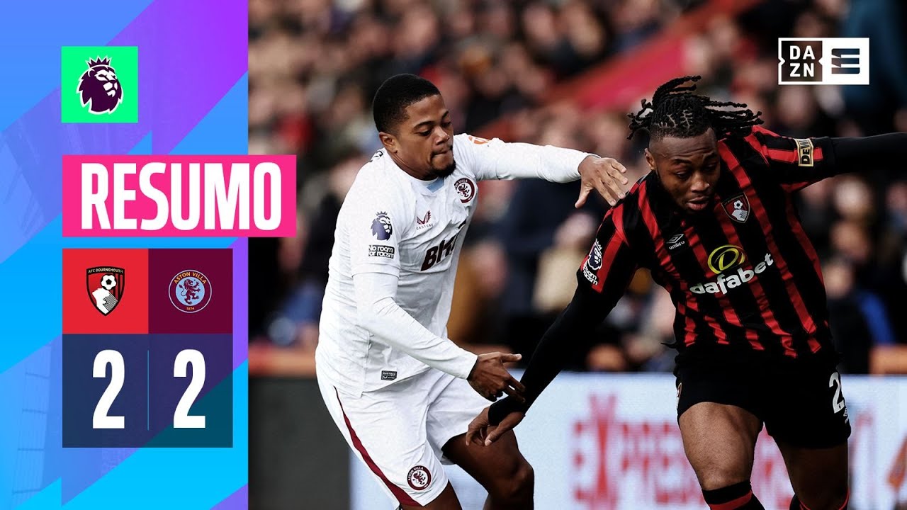 Resumo | Bournemouth 2-2 Aston Villa | Premier League 23/24