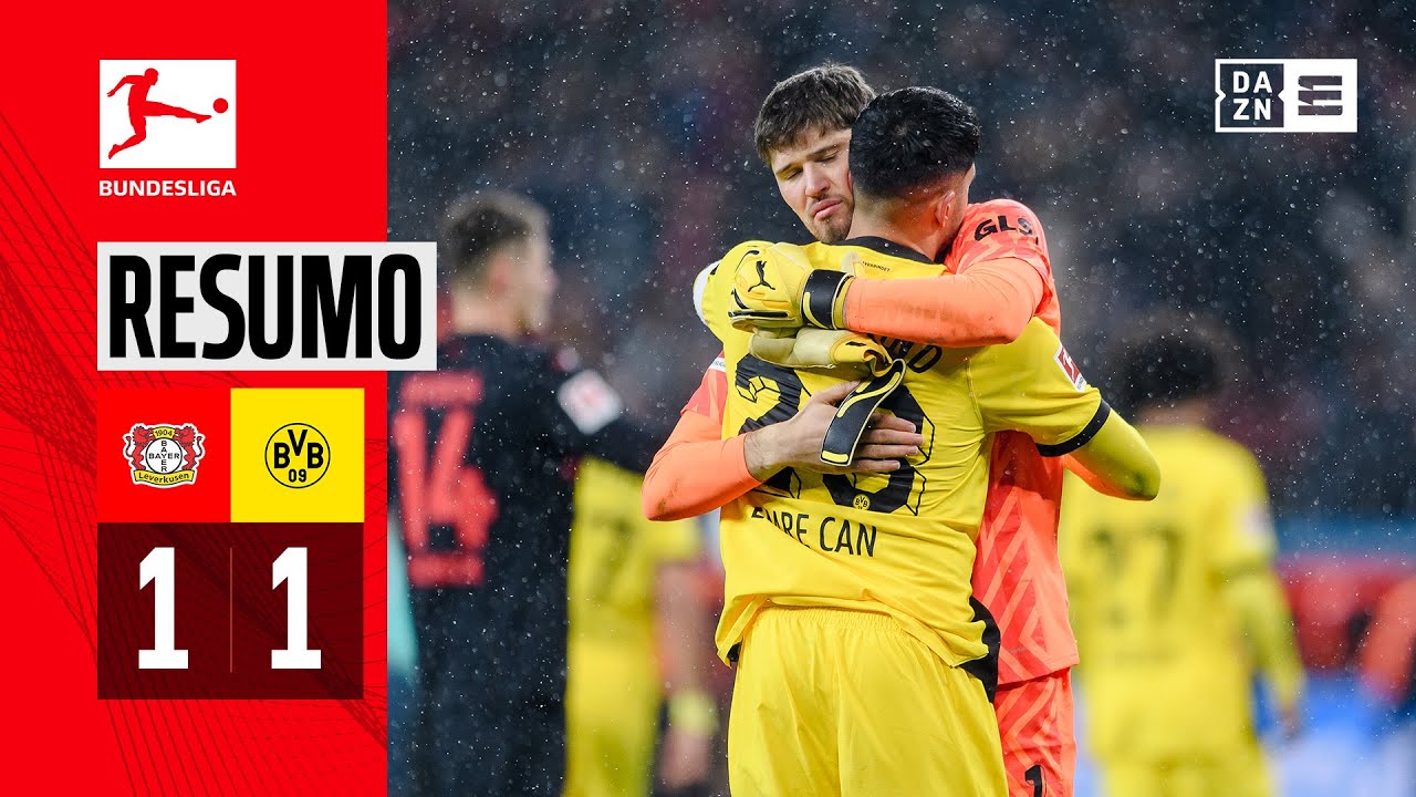 Resumo | Bayer Leverkusen 1-1 Borussia Dortmund | Bundesliga 23/24