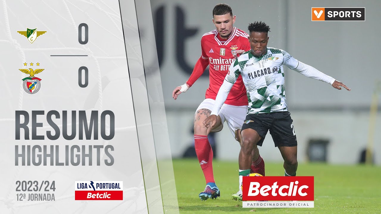 Resumo: Moreirense 0-0 Benfica (Liga 23/24 #12)